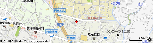 静岡県富士宮市東阿幸地100周辺の地図
