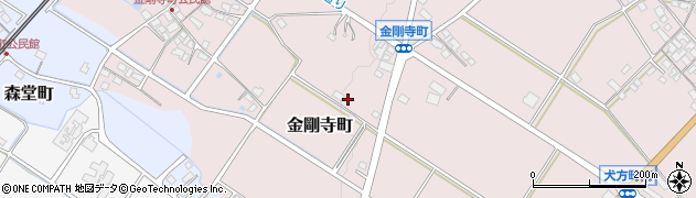 滋賀県彦根市金剛寺町71周辺の地図