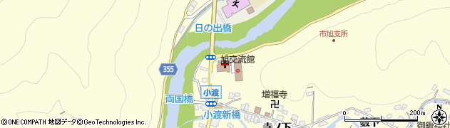 豊田市旭支所周辺の地図