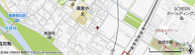 滋賀県彦根市高宮町2484周辺の地図