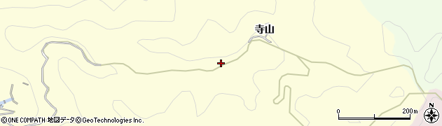 愛知県豊田市小渡町（寺山）周辺の地図