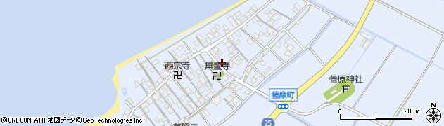 滋賀県彦根市薩摩町1302周辺の地図