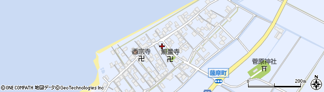 滋賀県彦根市薩摩町1308周辺の地図