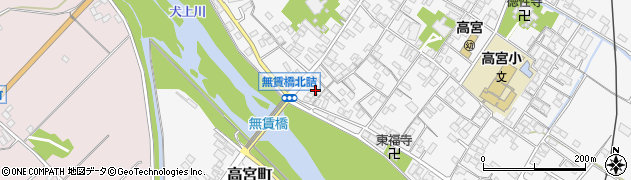 滋賀県彦根市高宮町2241周辺の地図