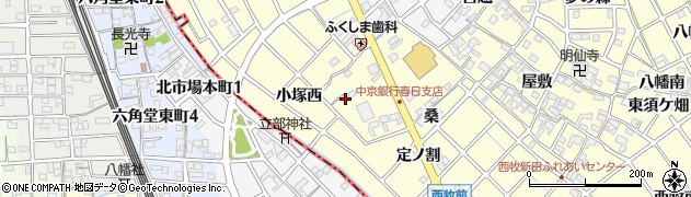 愛知県清須市春日宮重20周辺の地図