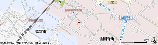 滋賀県彦根市金剛寺町247周辺の地図
