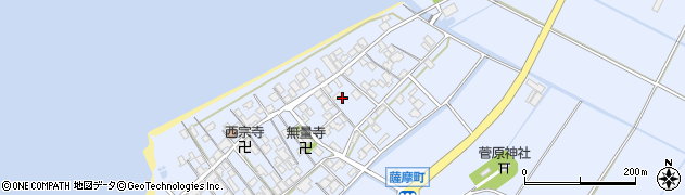 滋賀県彦根市薩摩町1275周辺の地図