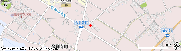 滋賀県彦根市金剛寺町62周辺の地図