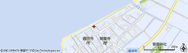 滋賀県彦根市薩摩町1311周辺の地図