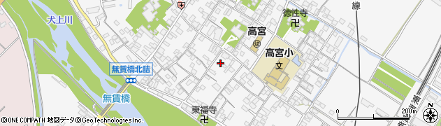 滋賀県彦根市高宮町2402周辺の地図