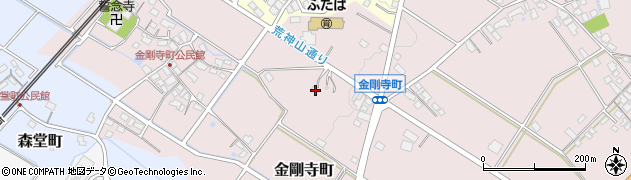 滋賀県彦根市金剛寺町83周辺の地図