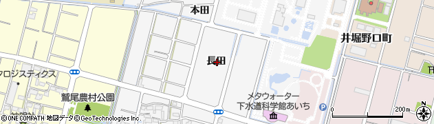 愛知県稲沢市平和町須ケ谷長田周辺の地図