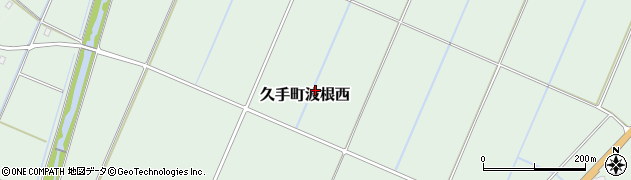 島根県大田市久手町波根西周辺の地図