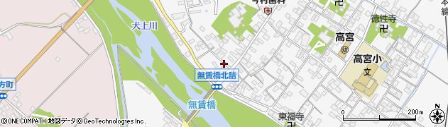 滋賀県彦根市高宮町2216周辺の地図