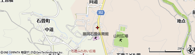 愛知県豊田市白川町池ノ平周辺の地図