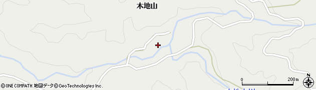 愛知県豊田市野入町（木地山）周辺の地図