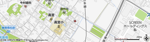 滋賀県彦根市高宮町2500周辺の地図