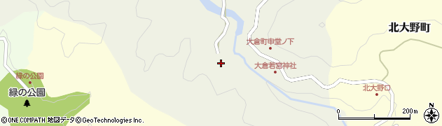愛知県豊田市小原大倉町190周辺の地図
