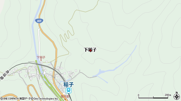 〒419-0312 静岡県富士宮市下稲子の地図