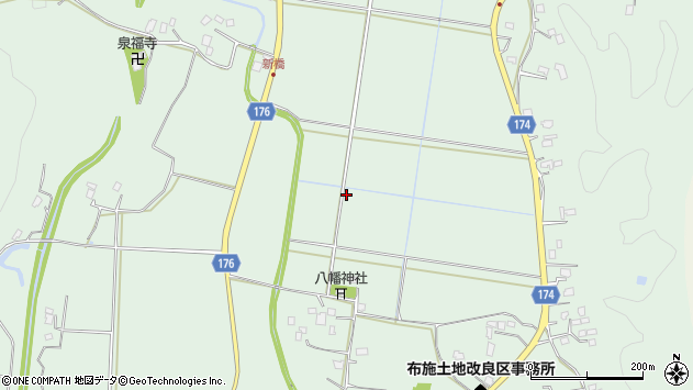 〒298-0017 千葉県いすみ市下布施の地図
