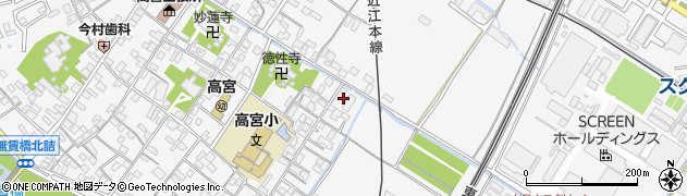 滋賀県彦根市高宮町2501周辺の地図