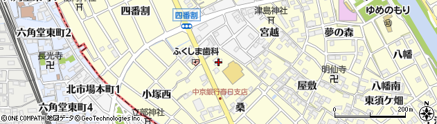 愛知県清須市春日宮重47周辺の地図