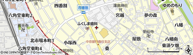愛知県清須市春日宮重41周辺の地図