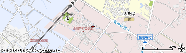 滋賀県彦根市金剛寺町117周辺の地図