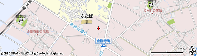 滋賀県彦根市金剛寺町78周辺の地図