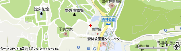 愛知県尾張旭市新居周辺の地図