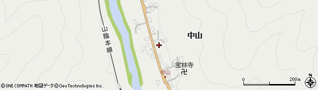 京都府京丹波町（船井郡）中山（中）周辺の地図