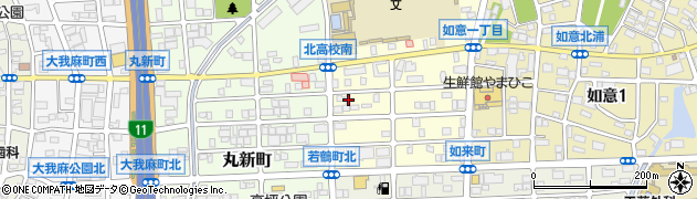 愛知県名古屋市北区如来町35周辺の地図