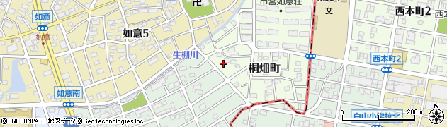 愛知県名古屋市北区桐畑町64周辺の地図