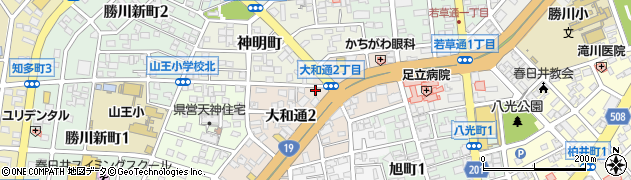 勝雲堂印舗周辺の地図