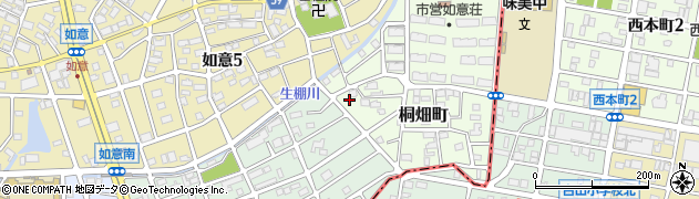 愛知県名古屋市北区桐畑町63周辺の地図