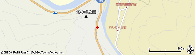 鳥取県日野郡日野町高尾772周辺の地図