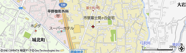 静岡県富士宮市富士見ケ丘877周辺の地図