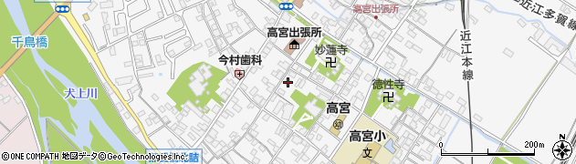 滋賀県彦根市高宮町2350周辺の地図