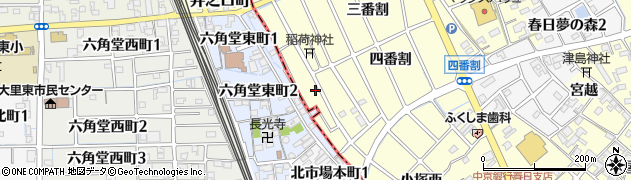 愛知県清須市春日（稲荷）周辺の地図