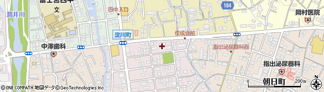 静岡県富士宮市淀川町16周辺の地図