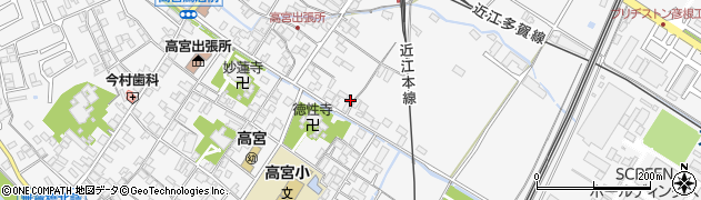 滋賀県彦根市高宮町850周辺の地図