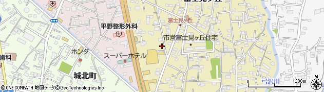 静岡県富士宮市富士見ケ丘45周辺の地図