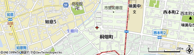 愛知県名古屋市北区桐畑町67周辺の地図
