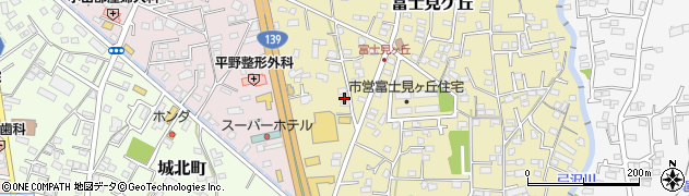 静岡県富士宮市富士見ケ丘48周辺の地図