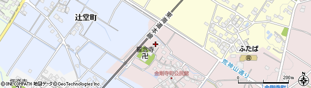 滋賀県彦根市金剛寺町182周辺の地図