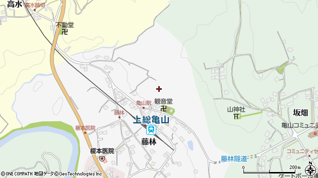 〒292-0531 千葉県君津市藤林の地図