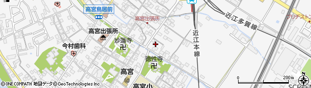滋賀県彦根市高宮町860周辺の地図