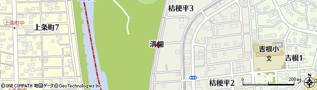 愛知県名古屋市守山区吉根溝畑周辺の地図