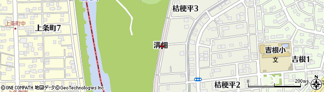 愛知県名古屋市守山区吉根（溝畑）周辺の地図
