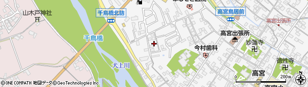 滋賀県彦根市高宮町2024周辺の地図